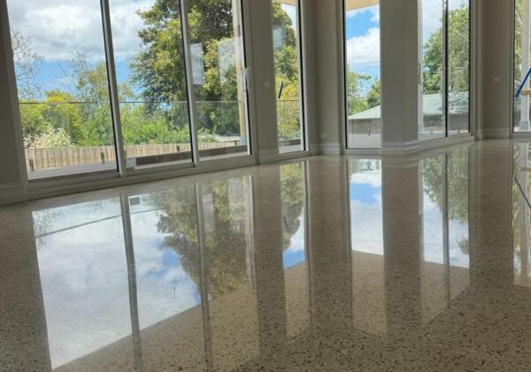 Polished concrete floors in Geelong